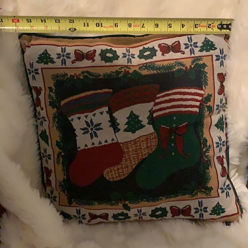 Vintage Stocking Pillow - Picture 6 of 7